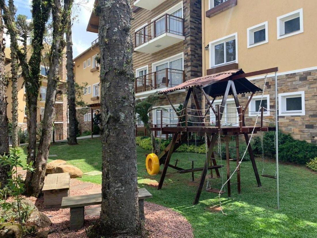 103/3 Apto Com Piscina Aquecida Gramado Dış mekan fotoğraf